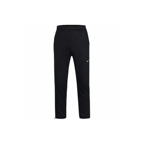 Nike Dri Fit Черные Мужские Вязаные Тренировочные Штаны