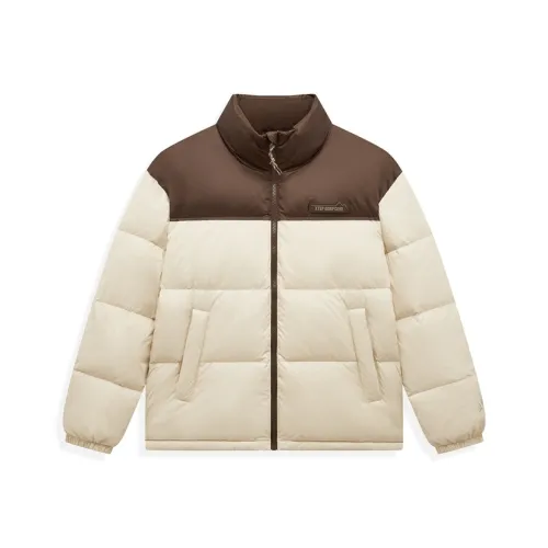 XTEP Пуховик Унисекс Цвет Тофу