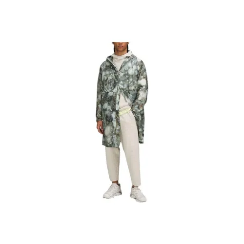 Lululemon LAB SERIES Туманный Неоновый Зеленый Унисекс Тренч