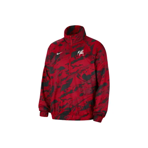 nike Georgia Windrunner Куртки и Пальто Мужской Университетский Красный