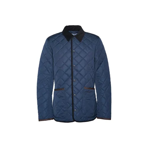 BARBOUR SS24 Пуховик Мужской Морской Синий