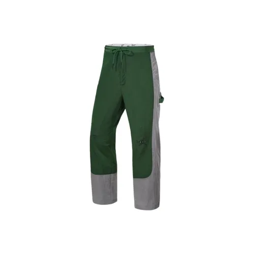 Jordan x Off Белый Jordan X Off Белый Коллаборация Вязаные Тренировочные Штаны Мужские Зеленые