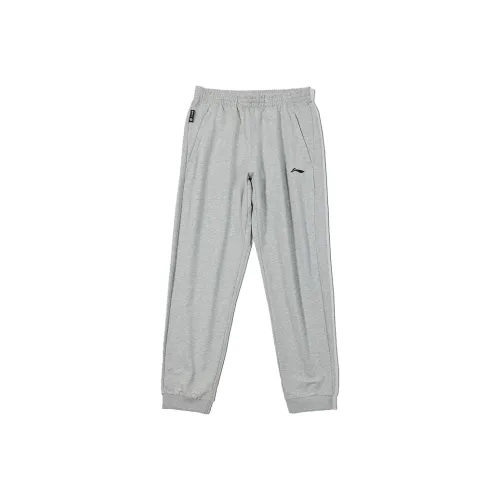 LINING Тренировочные брюки Мужские Светло-серые