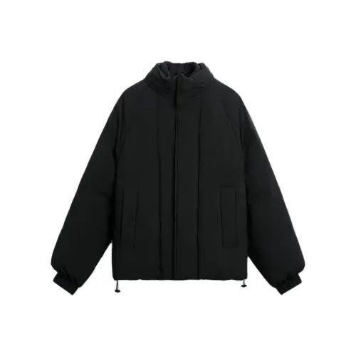 ZARA Черный мужской пуховик