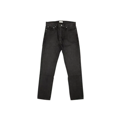 RHUDE Мужские черные джинсы