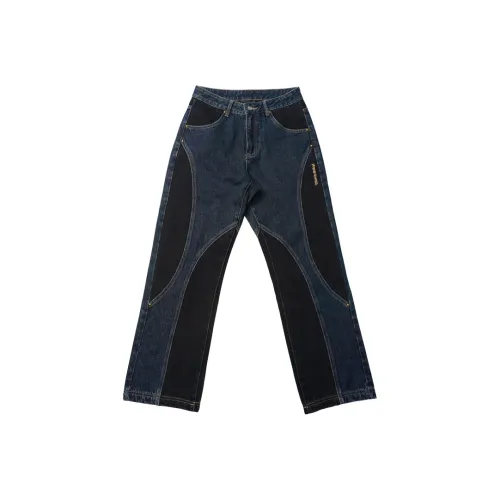 THEWIZBRAND Джинсы Унисекс Синий Черный