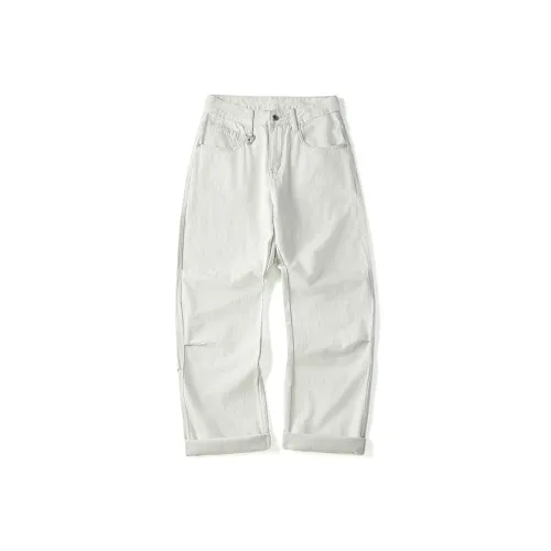 UKTK Белый Мужской Джинсы