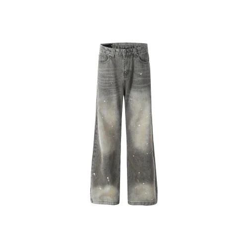 STRUCKCOOL Серые Унисекс Джинсы