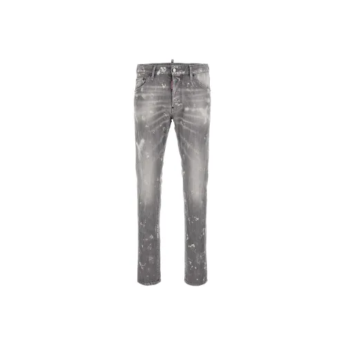 DSQUARED 2 Gray Men's Jeans DSQUARED 2 Серый Мужской Джинсы