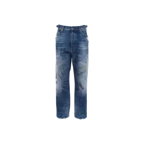 Balenciaga Blue Men's Jeans Баленсиага Синий Мужские Джинсы