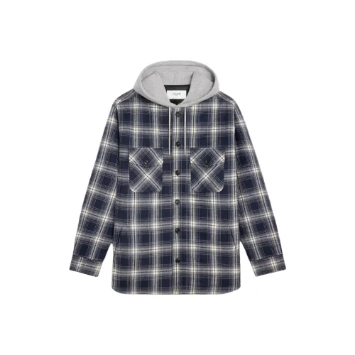 CELINE Куртки и Пальто Мужской Морской Синий