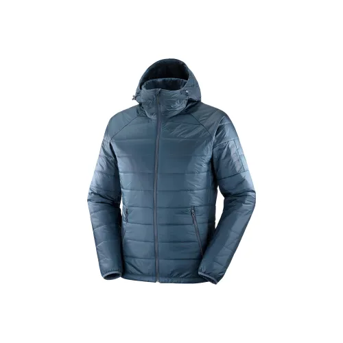 SALOMON OUTLINE Пуховая куртка Мужская Midnight Marine