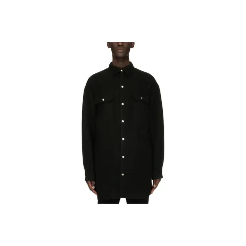 RICK OWENS совместный бренд RO FW23 Куртки и пальто Мужской Черный