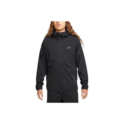 Nike Lightweight Knit Full Zip Hoodie Куртки и пальто Мужской Черный