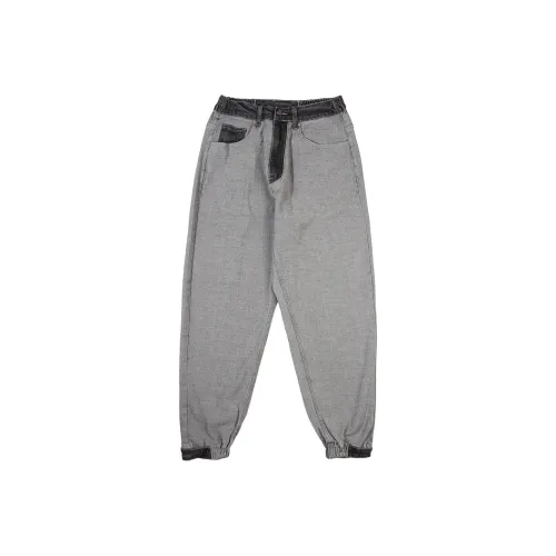 BD.POWER UP+ Штаны с манжетами Джинсы Мужские Мытый Серый