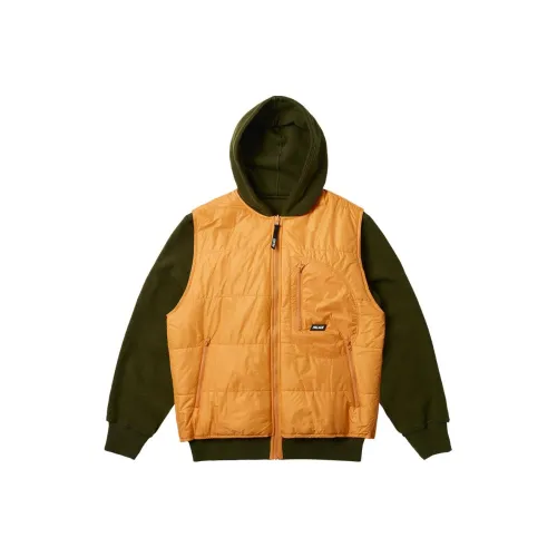 PALACE SS24 Reversible Vest с капюшоном куртки и пальто унисекс темно-зеленый