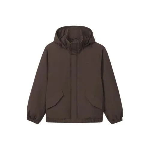 Levis Коричневый Мужской Пуховик