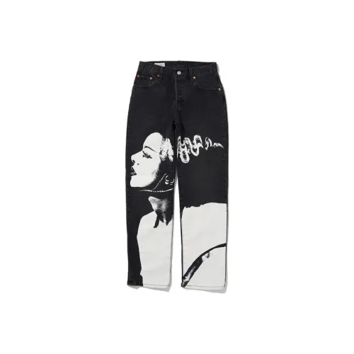 Levis Черные Унисекс Джинсы