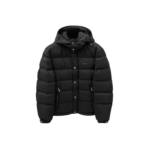 PRADA Мужские черные куртки