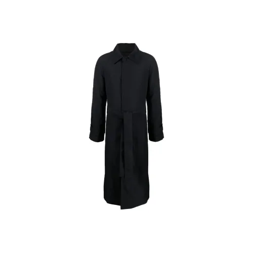 Ferragamo Черный Мужской Тренч