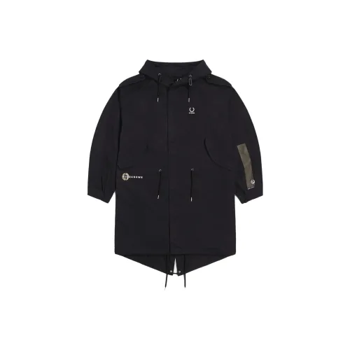 FRED PERRY Черный Мужской Парки