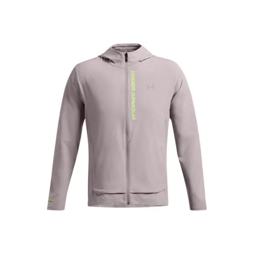 Under Armour FW24 Куртки и Пальто Мужской Серый Фиолетовый