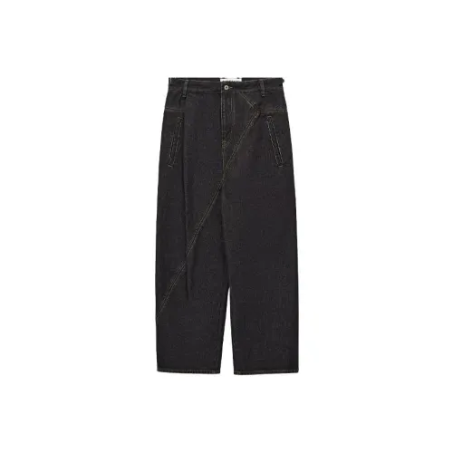 LOEWE Medium Gray Men's Jeans LOEWE Средне-серые мужские джинсы