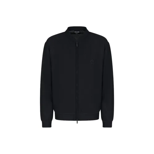 GIORGIO ARMANI Мужские черные куртки