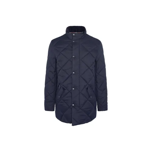BARBOUR Standford Chelsea Quilted Куртка Куртки и Пальто Мужской Морской Синий