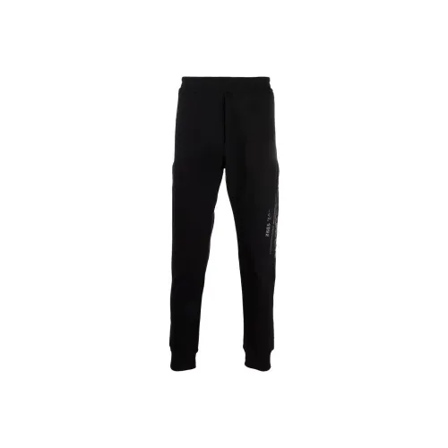 Alexander McQueen Черные Мужские Вязаные Спортивные Штаны