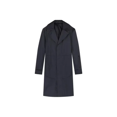DIOR FW22 Тренчкот Мужской Морской Синий