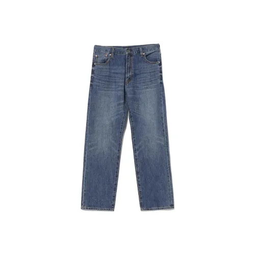 BEAMS совместный бренд Индиго Мужские Джинсы