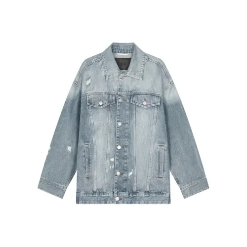 CROQUIS 991 Denim Темно-синий Синий Мужские Куртки