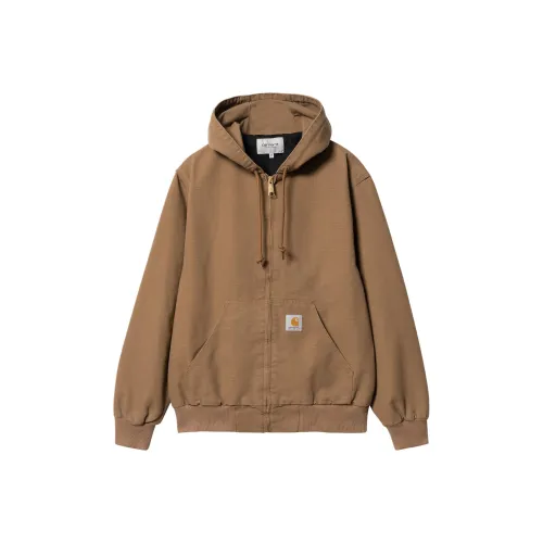 Carhartt WIP SS24 Active Jacket Лето Куртки Пальто Мужской Коричневый