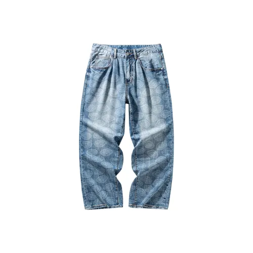 HZWH Diamond Blue Мужские Джинсы