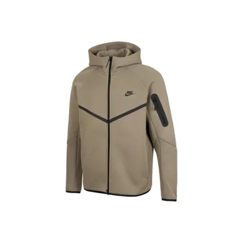 Nike TCH FLC FZ WR Куртка Мужская Коричневая