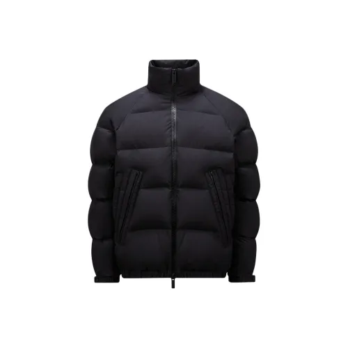 MONCLER Черный Мужской Пуховик