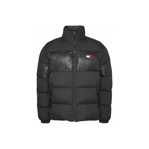 Tommy Hilfiger Пуховик Мужской Черный
