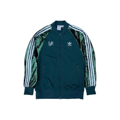 Adidas Originals x Korn Куртки и Пальто Мужские Зеленые