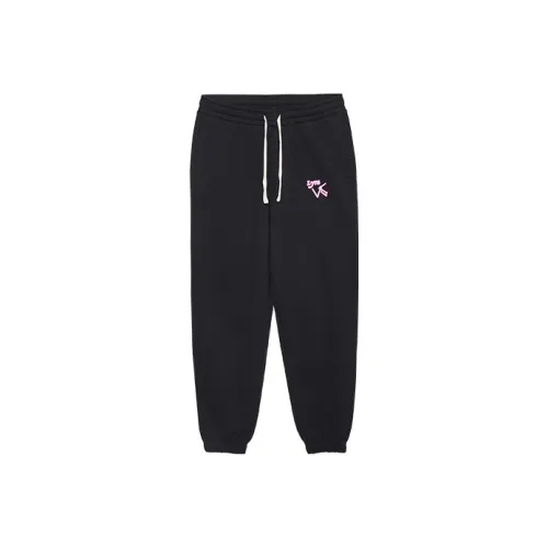 New Era Черные Унисекс Вязаные Тренировочные Брюки