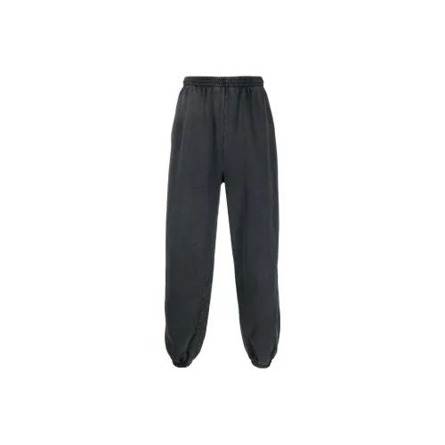 Balenciaga FW22 Спортивные брюки Свободный крой Мужской Черный