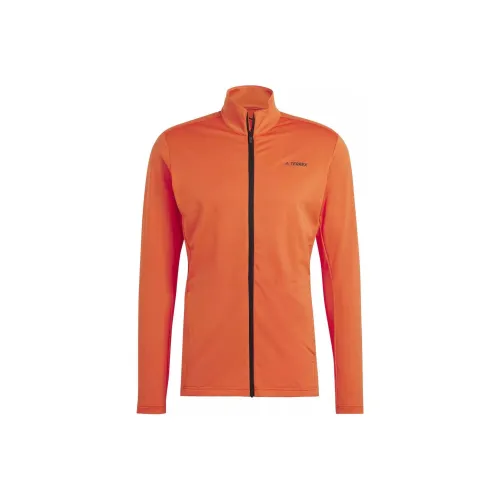 Adidas MT Full Z FLEEC Куртки и Пальто Мужской Оранжевый