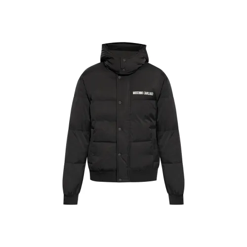 MOSCHINO Пуховик Мужской Черный