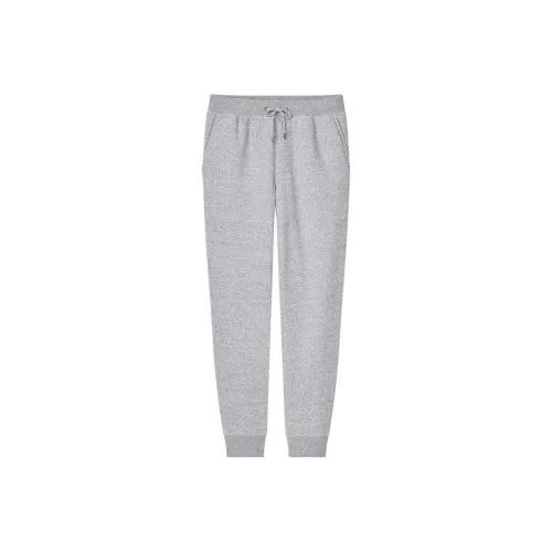 UNIQLO Серые Унисекс Вязаные Спортивные Брюки