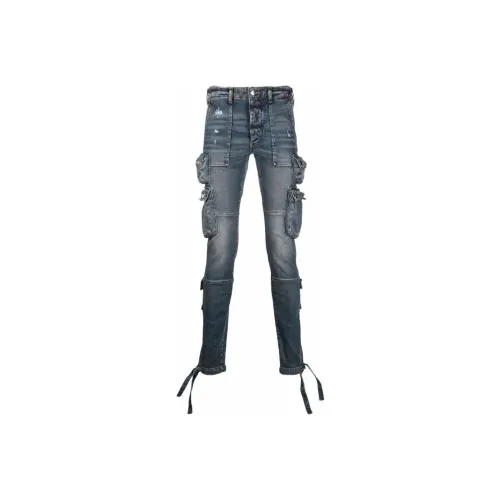 AMIRI Men's Blue Jeans AMIRI Мужские синие джинсы