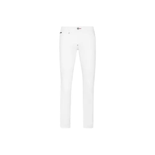 PHILIPP PLEIN Белый Мужской Джинсы