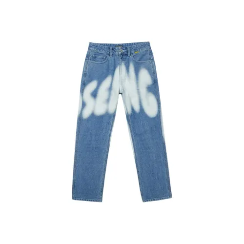 RANDOMEVENT Джинсы Унисекс Light Синий