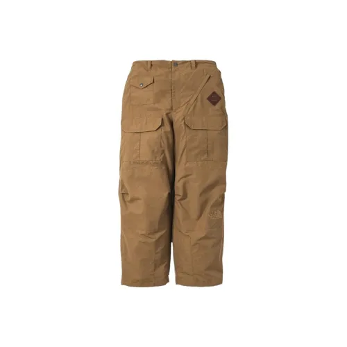 THE NORTH FACE THE NORTH FACE X INVINCIBLE коллаборация, серия Co, брендированный, желтые, мужские, карго-брюки