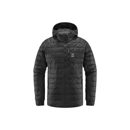 HAGLÖFS Spire Mimic Hood Men Куртки Пальто Мужской Черный