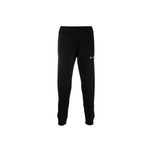 Off Белый SS21 Черный Мужские Вязаные Спортивные Штаны